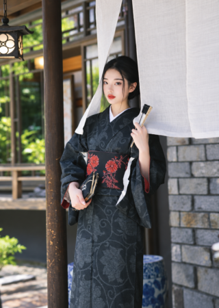 基礎小紋和服方案