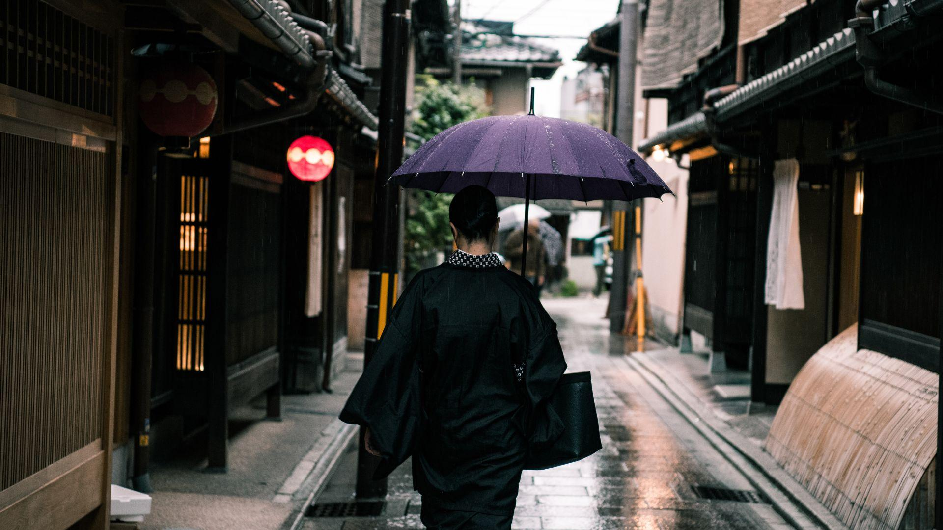 京都で雨の日に着物レンタルをするメリット